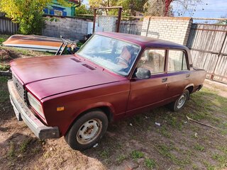 2007 Lada (ВАЗ) 2107, красный, 135000 рублей, вид 1