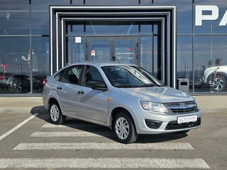 2015 Lada (ВАЗ) Granta I, серебристый, 397000 рублей, вид 3