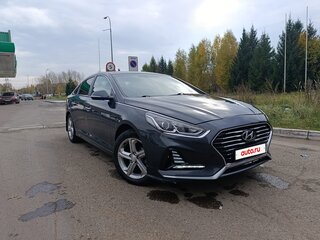 2018 Hyundai Sonata VII (LF) Рестайлинг, серый, 1250000 рублей, вид 2