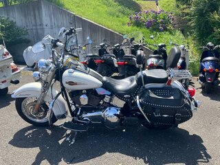 2006 Harley-Davidson Heritage Classic, белый, 649000 рублей, вид 1