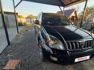 2007 Toyota Land Cruiser Prado 5-speed 120 Series, чёрный, 1900000 рублей, вид 3