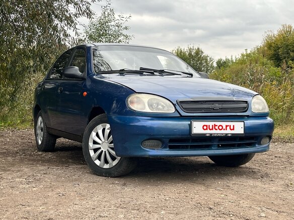 2006 Chevrolet Lanos I, синий, 98600 рублей