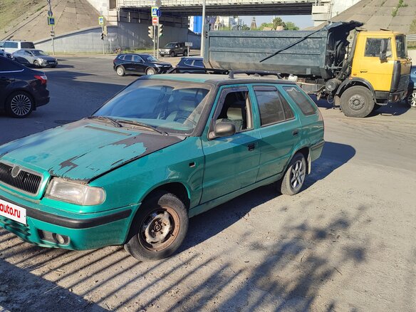 1998 Skoda Felicia I Рестайлинг, зелёный - вид 5