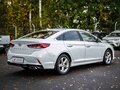 2018 Hyundai Sonata VII (LF) Рестайлинг, белый - вид 1