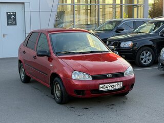2006 Lada (ВАЗ) Kalina I, красный, 115000 рублей, вид 2