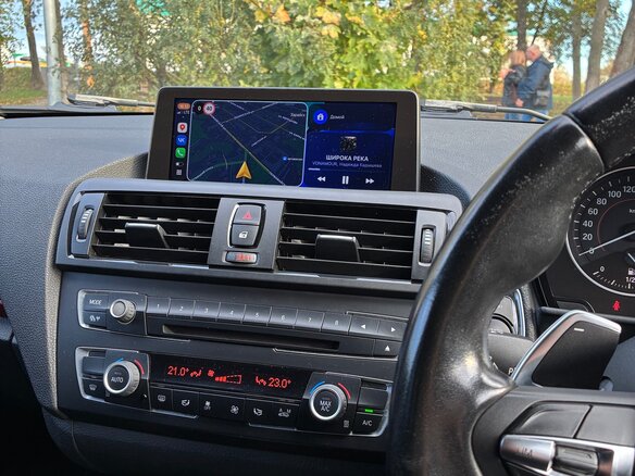 2014 BMW 1 серии 116i II (F20/F21), синий, 1250000 рублей - вид 11