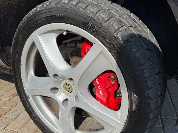2006 Porsche Cayenne Turbo S I (955), чёрный, 921000 рублей - вид 8
