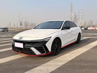 2023 Hyundai Elantra N Line VII (CN7) Рестайлинг, белый, 1430004 рублей, вид 1