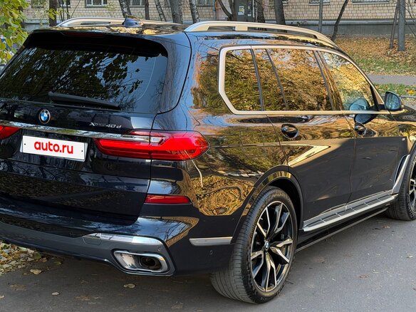 2022 BMW X7 40d I (G07), синий, 7800000 рублей - вид 2