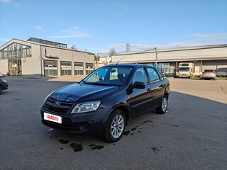 2013 Lada (ВАЗ) Granta I, синий, 280000 рублей, вид 1