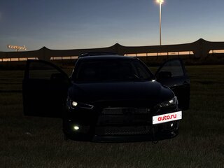 2008 Mitsubishi Lancer X, чёрный, 700000 рублей, вид 4
