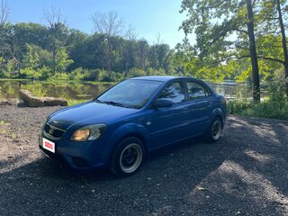 2010 Kia Rio II Рестайлинг, синий, 443000 рублей, вид 1