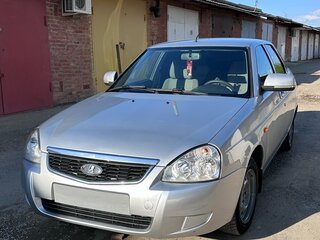 2013 Lada (ВАЗ) Priora I Рестайлинг, серебристый, 450000 рублей, вид 1