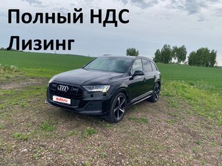 2022 Audi Q7 45 TDI II (4M) Рестайлинг, чёрный, 9150000 рублей, вид 1
