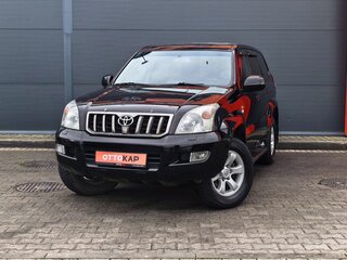 2008 Toyota Land Cruiser Prado 120 Series Рестайлинг, чёрный, 2119000 рублей, вид 1