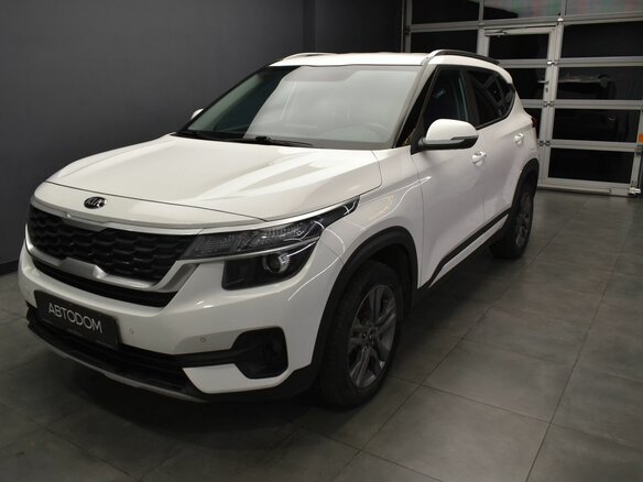 2021 Kia Seltos I, белый