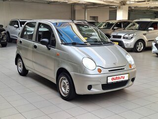 2007 Daewoo Matiz I Рестайлинг, серебристый, 125000 рублей, вид 1