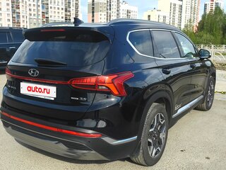 2021 Hyundai Santa Fe IV Рестайлинг, чёрный, 4200000 рублей, вид 2