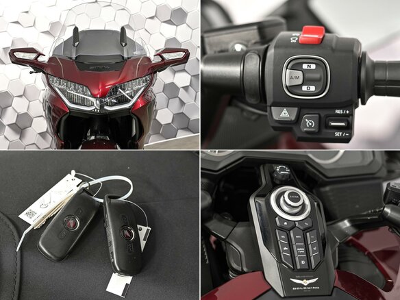 2025 Honda GL 1800 Gold Wing, красный, 3649000 рублей - вид 9