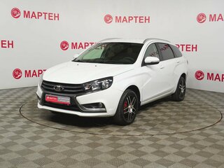 2018 Lada (ВАЗ) Vesta SW I, белый, 979000 рублей, вид 1