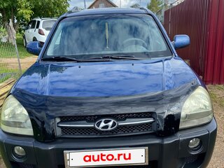 2005 Hyundai Tucson I, синий, 690000 рублей, вид 1