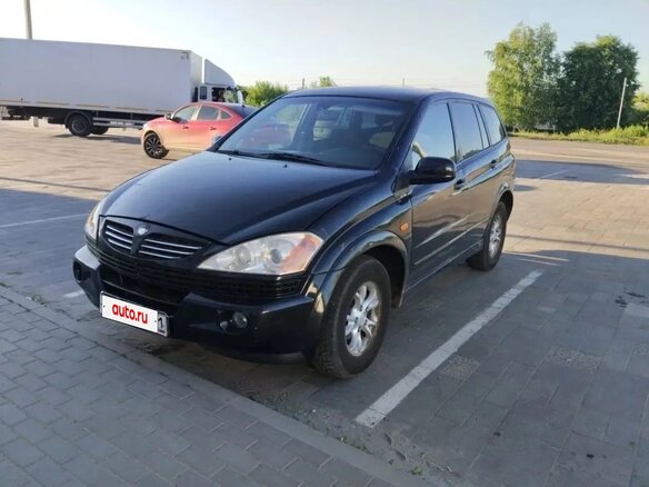 2007 SsangYong Kyron I, чёрный