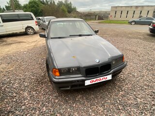 1991 BMW 3 серии 316i III (E36), серый, 390000 рублей, вид 3