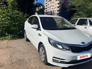 2016 Kia Rio III Рестайлинг, белый, 1150000 рублей, вид 2