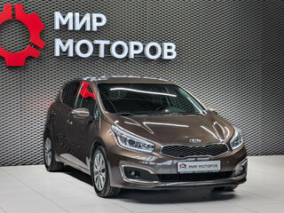 2018 Kia Ceed II Рестайлинг, коричневый, 1370000 рублей, вид 3