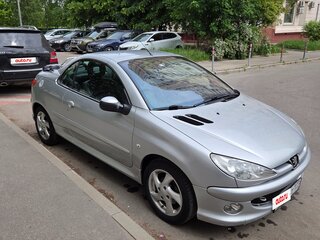 2005 Peugeot 206, серебристый, 750000 рублей, вид 3
