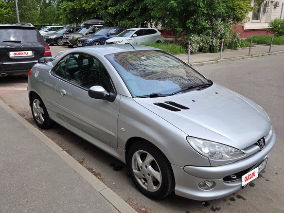 2005 Peugeot 206, серебристый, 750000 рублей - вид 2