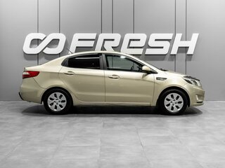 2013 Kia Rio 5-speed III, бежевый, 600000 рублей, вид 5
