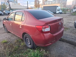 2014 Renault Logan I Рестайлинг, красный, 436000 рублей, вид 5