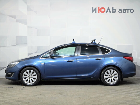 2013 Opel Astra J Рестайлинг, синий, 580000 рублей - вид 7
