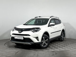 2016 Toyota RAV4 IV (XA40) Рестайлинг, белый, 1657000 рублей, вид 1
