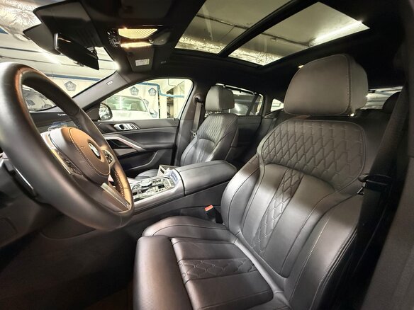 2024 BMW X6 40i III (G06) Рестайлинг, зелёный, 15795000 рублей - вид 12