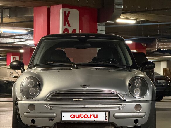 2003 Mini Hatch Cooper I (R50), серебристый - вид 1