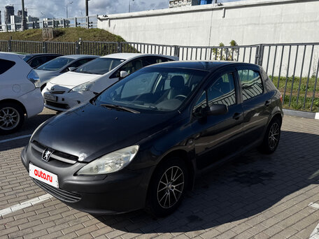 2003 Peugeot 307 I, чёрный, 175000 рублей, вид 1