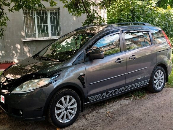 2007 Mazda 5 I (CR), серый, 690000 рублей - вид 7