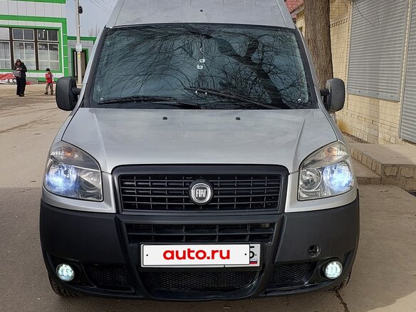 2008 Fiat Doblo I Рестайлинг, серебристый, 490000 рублей - вид 1