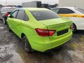 2016 Lada (ВАЗ) Vesta I, зелёный, 552000 рублей - вид 2
