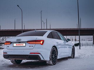 2020 Audi A6 40 TDI V (C8), белый, 3650000 рублей, вид 5