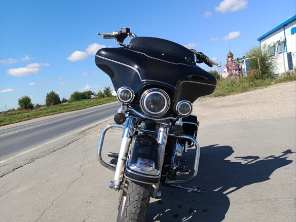 2002 Harley-Davidson Electra Glide, чёрный, 760000 рублей - вид 1