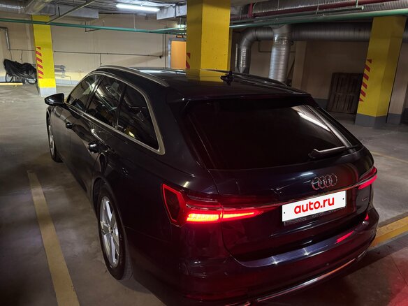 2019 Audi A6 40 TDI V (C8), синий, 3600000 рублей - вид 5