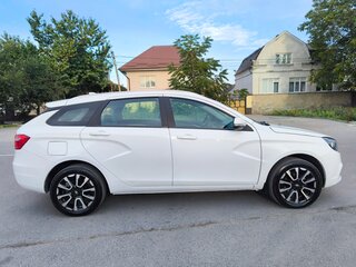 2017 Lada (ВАЗ) Vesta SW I, белый, 855000 рублей, вид 4