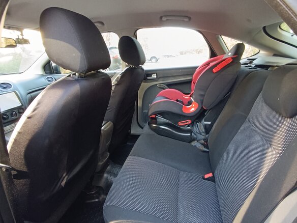 2008 Ford Focus II Рестайлинг, чёрный, 450000 рублей - вид 9