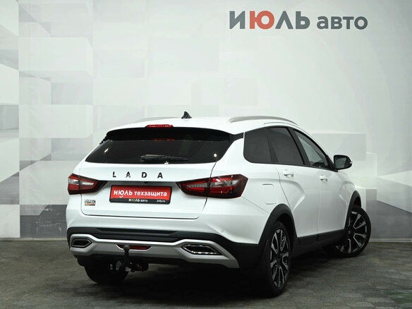 2024 Lada (ВАЗ) Vesta SW Cross I Рестайлинг (NG), белый - вид 7