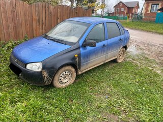 2008 Lada (ВАЗ) Kalina I, синий, 75000 рублей, вид 1