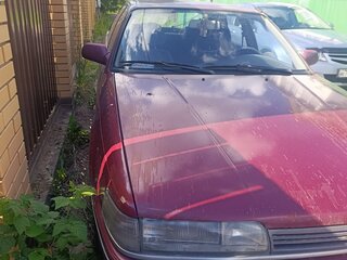 1991 Mazda 626 2.0i III (GD), красный, 210000 рублей, вид 1