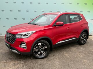 2024 Chery Tiggo 4 Pro I Рестайлинг, красный, 1645000 рублей, вид 3